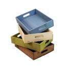 Small Rustic Wooden Tray With Handles