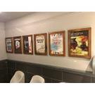 Wallmountable Chalkboard Poster Holders (Slide In)