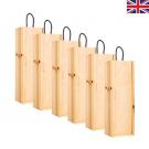 One Bottle Pine Sliding Lid Box (6 and 12 Packs)