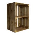 Rustic Wooden Crates with Shelf (Portrait)