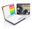 Sticky notes set in hardcover