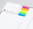Sticky notes set in PU hardcover