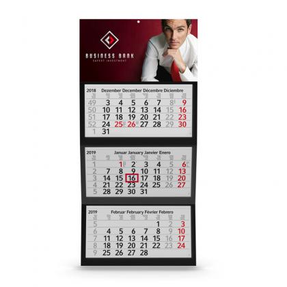 Multi Month Shipping Calendar - 3 Month 3 Pad