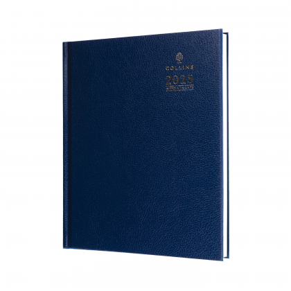 Collins Desk Quarto Week to View Business Diary with Appointments