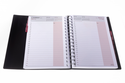 Collins Leadership - A5 Day-to-Page Business Planner (24 hour Appointments)