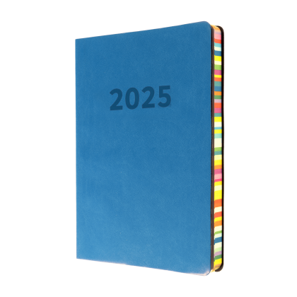 Collins Edge Rainbow - Weekly Lifestyle Planner - A5 Week-to-View Diary