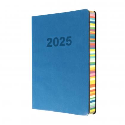 Collins Edge Rainbow - Daily Lifestyle Planner - Day-to-Page Diary with Appointments