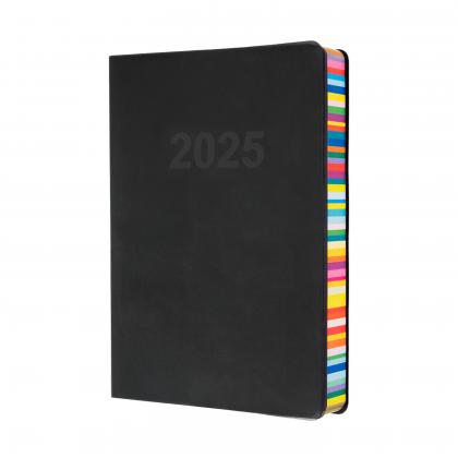 Collins Edge Rainbow - Daily Lifestyle Planner - Day-to-Page Diary with Appointments