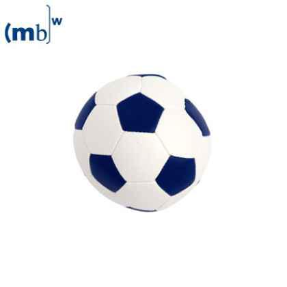 65mm softball white/blue