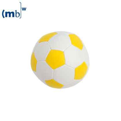65mm softball white/yellow