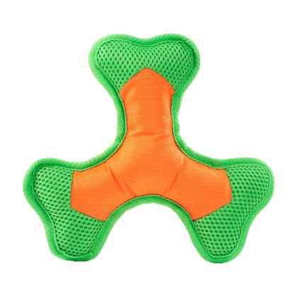 Dog toy Flying Triple-orange/green-S