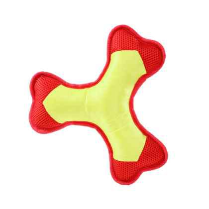 Dog toy Flying Triple-yellow/red-M
