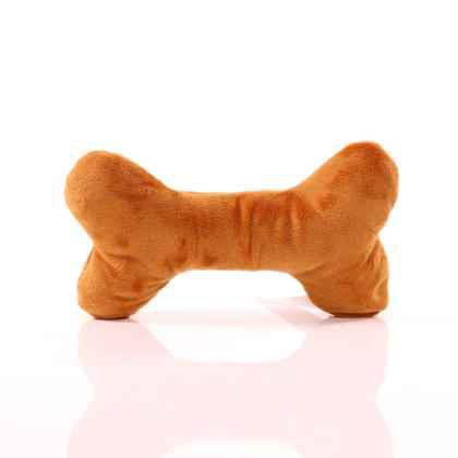 Dog toy bone-brown-one size