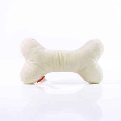 Dog toy bone-cream-one size