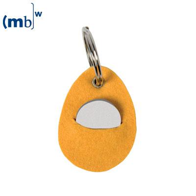 woolen felt shopping cart chip holder