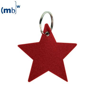 woolen felt key ring pendant