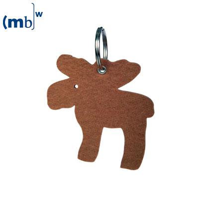 woolen felt key ring pendant