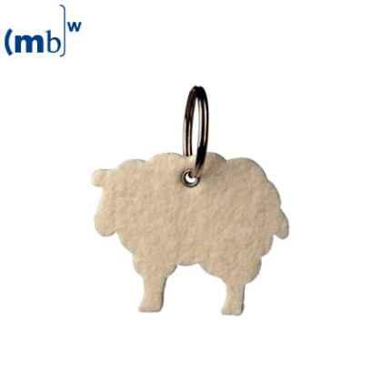 woolen felt key ring pendant