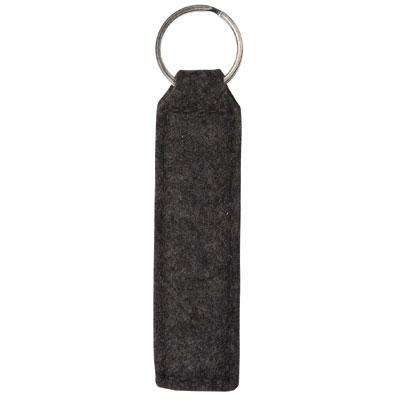 felt key ring pendant rectangle