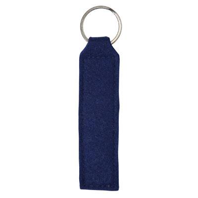 felt key ring pendant rectangle