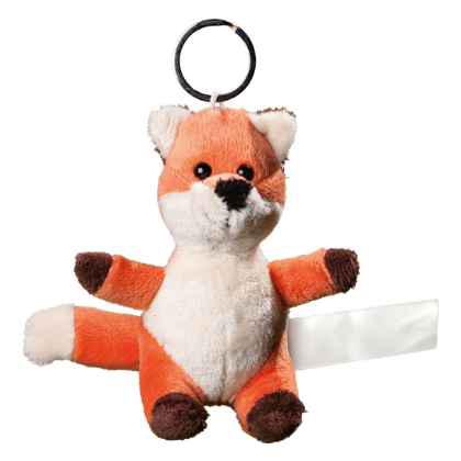 plush keychain fox