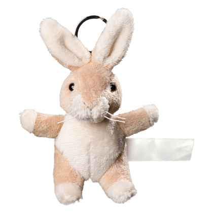 plush keychain rabbit