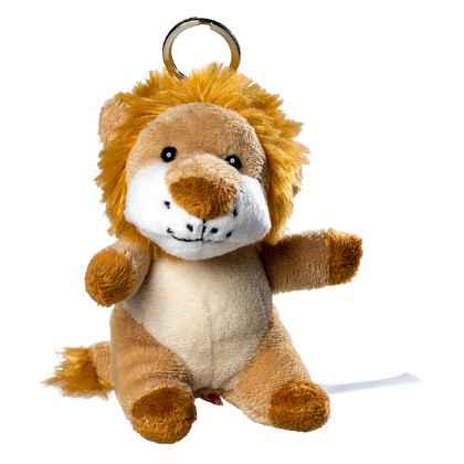 plush keychain lion