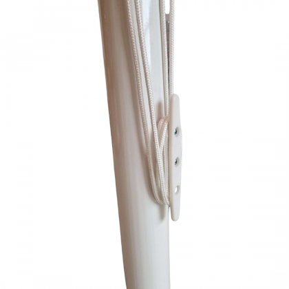Printed Parasols: Premium Strong Aluminium Eco Parasol - 2.5m x 2.5m Square Canopy