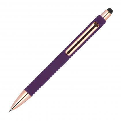 Rubberised ballpoint pen