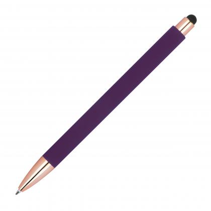 Rubberised ballpoint pen