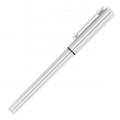 Plastic rollerball pen with ink
