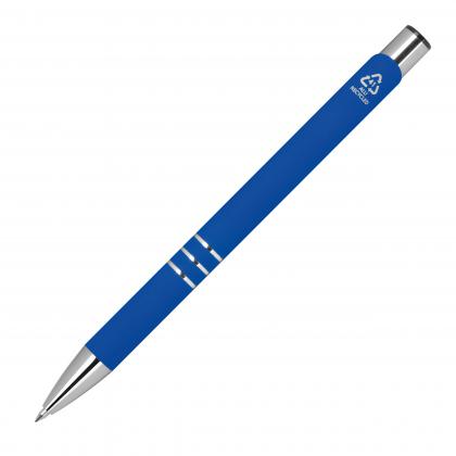 Pen with rubberised surface