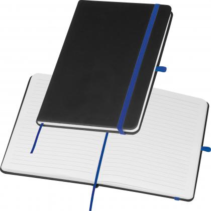 A5 notebook with coloured engraving