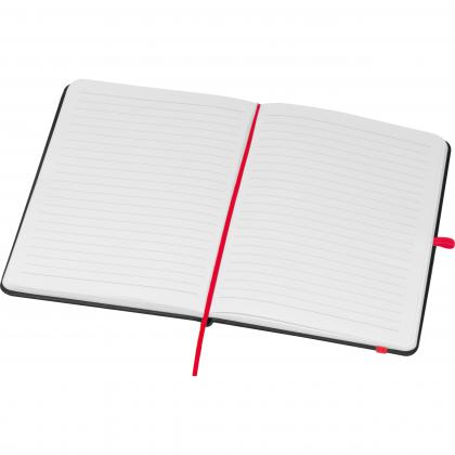 A5 notebook with coloured engraving
