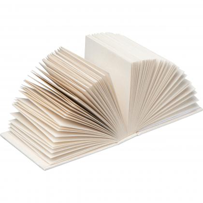 Notepad made from recycled milk carton