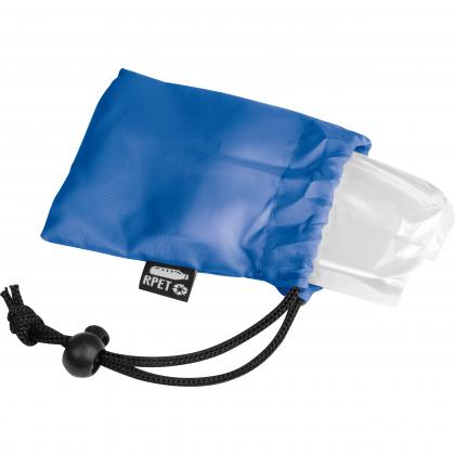 Rain poncho made from RPET