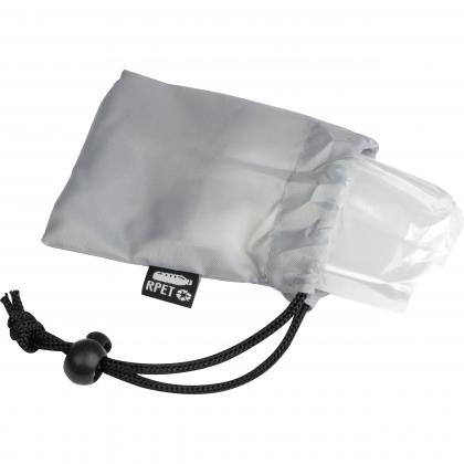 Rain poncho made from RPET