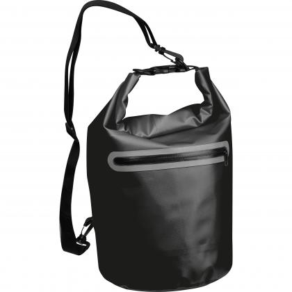 Waterproof bag with reflective stripes