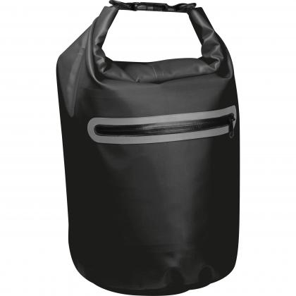 Waterproof bag with reflective stripes
