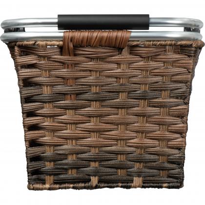 Rattan shopping basket