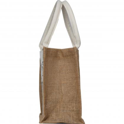 Jute cotton bag for colouring in Jute cotton bag for colouring in