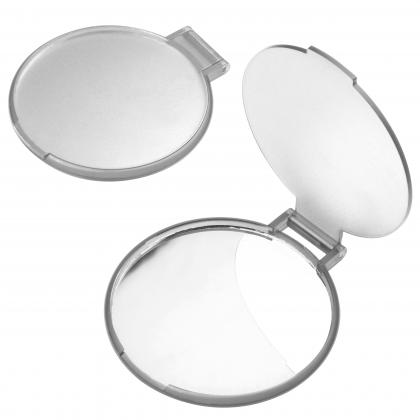 Frosted make-up mirror