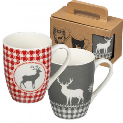 Set of 2 Christmas mugs