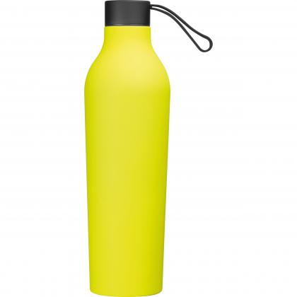Rubberised drinking bottle. 750ml