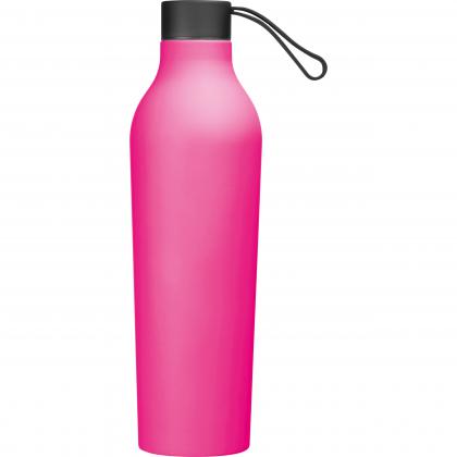 Rubberised drinking bottle. 750ml