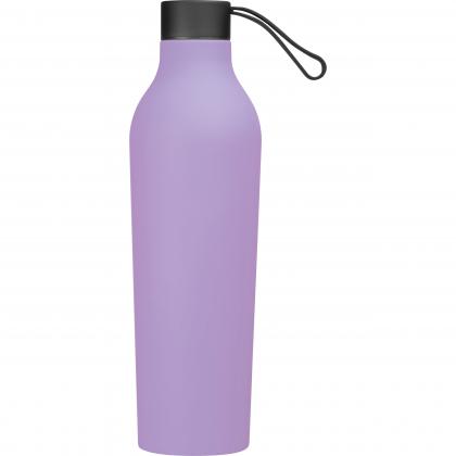 Rubberised drinking bottle. 750ml