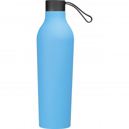 Rubberised drinking bottle. 750ml