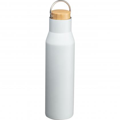 Drinking bottle made from recycled stainless steel