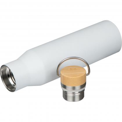 Drinking bottle made from recycled stainless steel