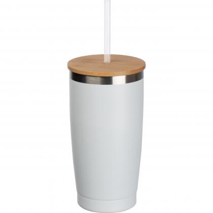 To go cup with straw